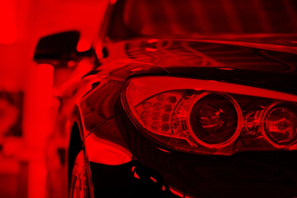 BMW 530d Car Head lights