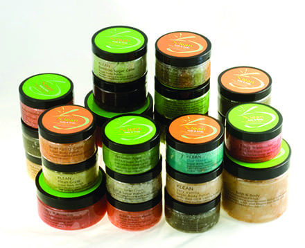 klean-body-scrubs Klean Body Scrub Containers
