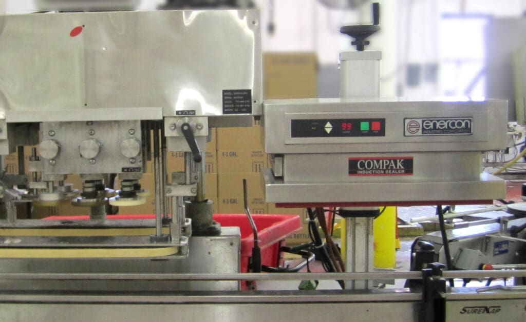 lasco-foods-compak-water-cooled Enercon compak water cooled induction sealer.