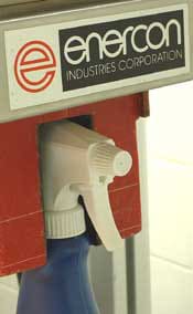 putting-a-safety-on-trigger-bottles Enercon has developed induction sealing heads specifically for spray trigger bottes.