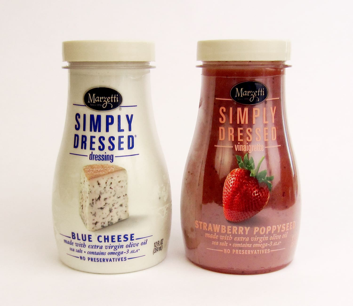 Simply Dressed Salad Dressing Containers.