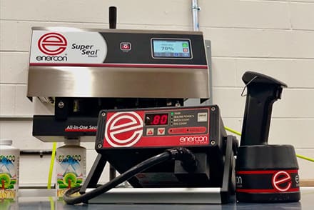 South Cascade Organics' Super Seal Touch and Super Seal JR Induction Sealers