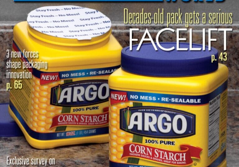 Packaging World Magazine Enercon and Argo cover story.