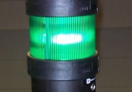 flashing light