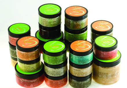 Klean Body Scrub Containers