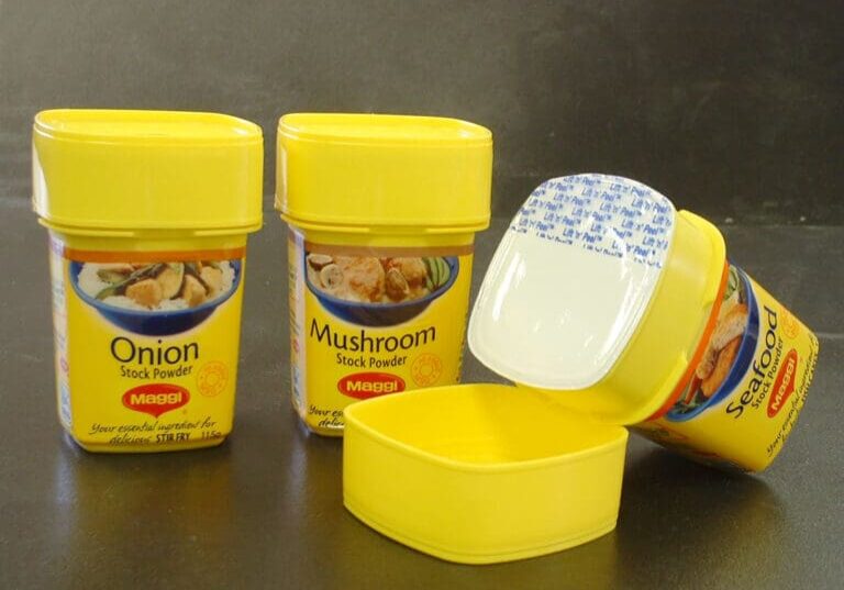 Nestle product with induction seal.