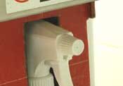 Enercon has developed induction sealing heads specifically for spray trigger bottes.