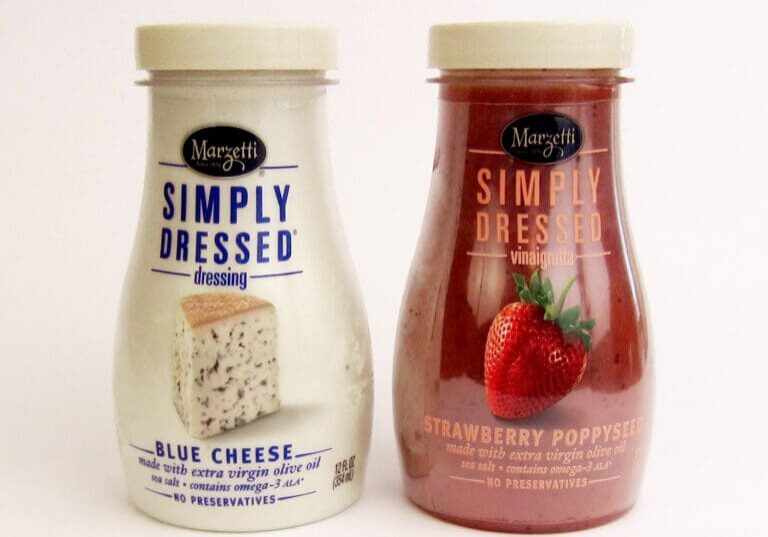 Simply Dressed Salad Dressing Containers.