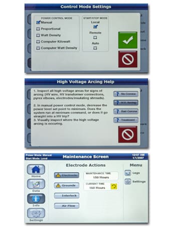coronaflex-touchscreen-control-features CoronaFlex™ - Touchscreen Control Features