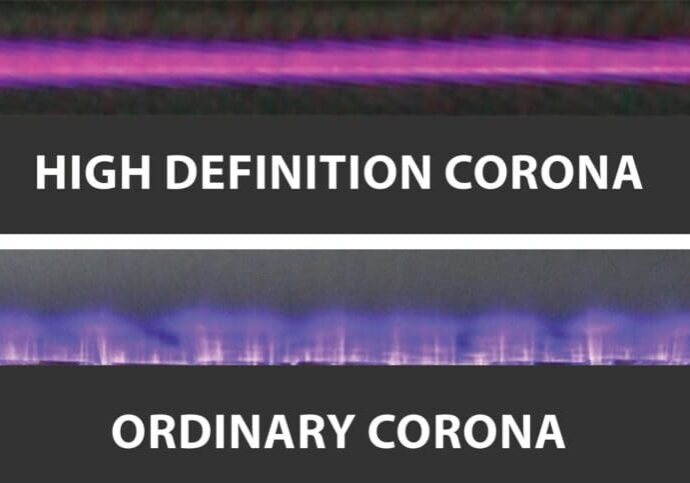High-Definition Corona vs. Ordinary Corona Discharge